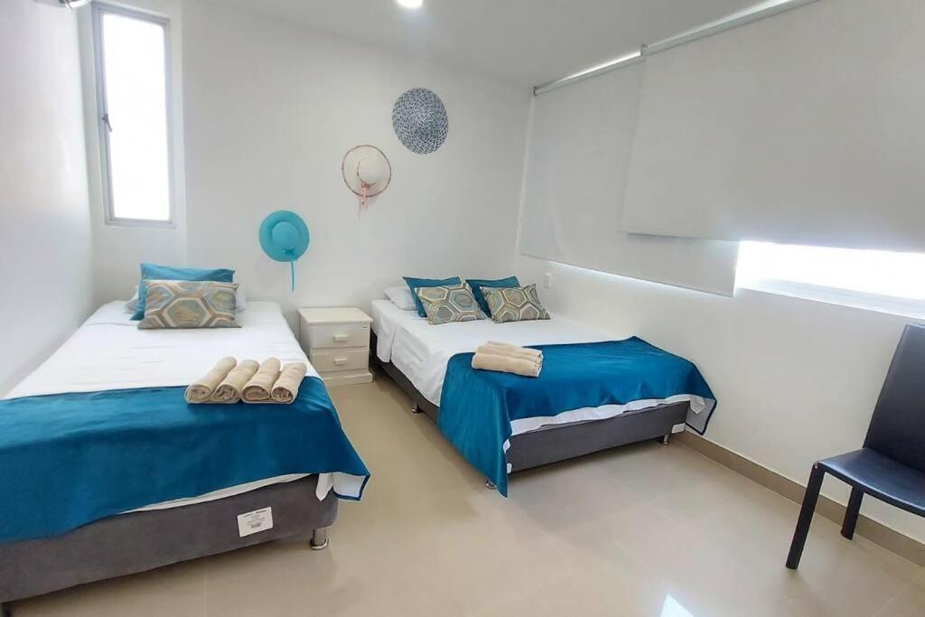 Hermoso Apartamento Vista Al Mar. Edf Palmetto 1 . Cartagena Exterior foto